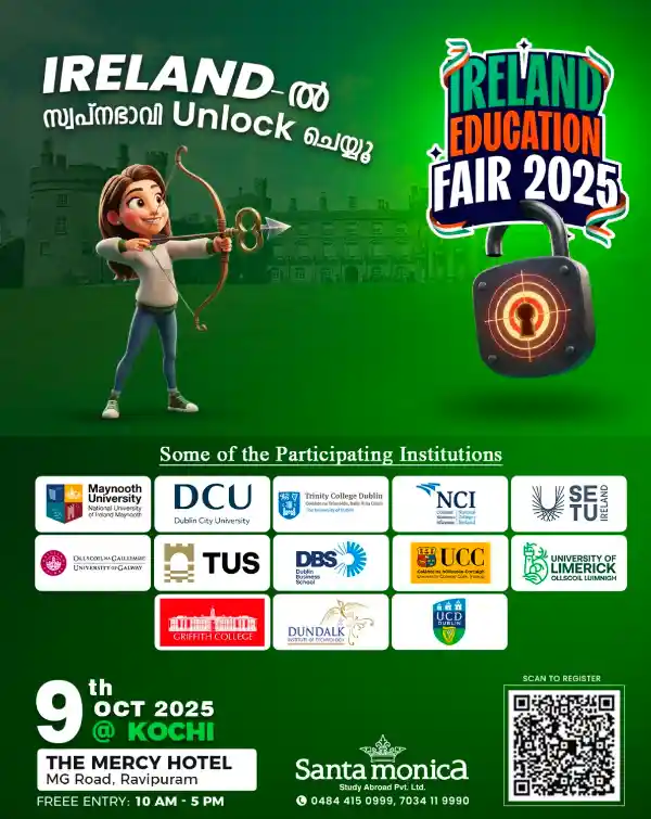 mibile image for Ireland Education Fair 2025