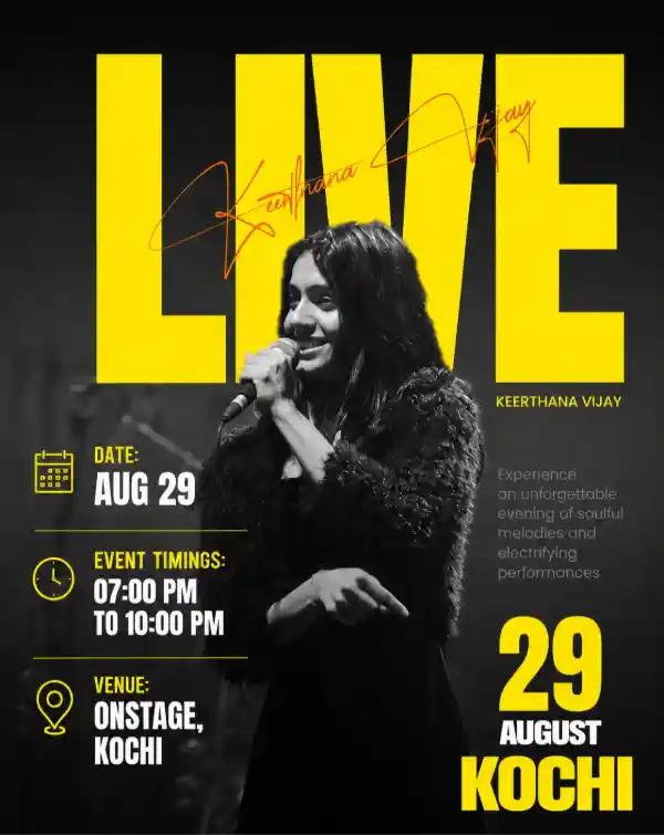 mibile image for Keerthana Vijay Live In Kochi