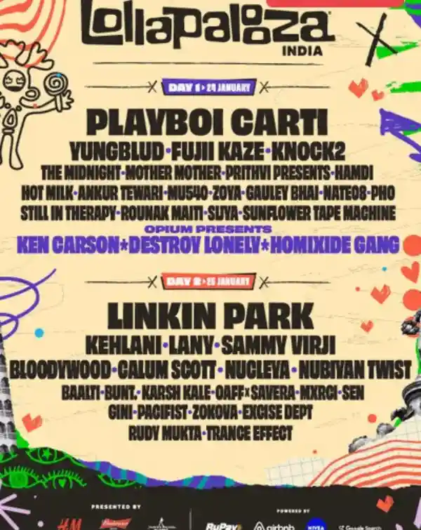 mibile image for Lollapalooza India 2026