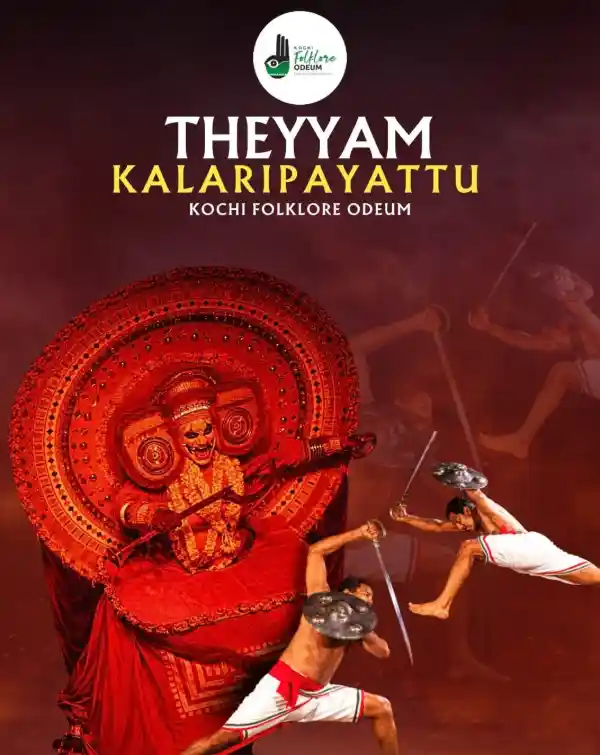 mibile image for KALARI AND THEYYAM SHOW BY KOCHI FOLKLORE ODEUM