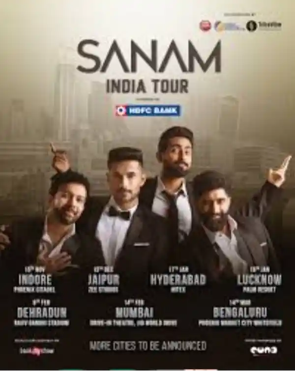 mibile image for SANAM INDIA TOUR