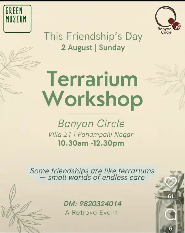 mibile image for Terrarium Workshop