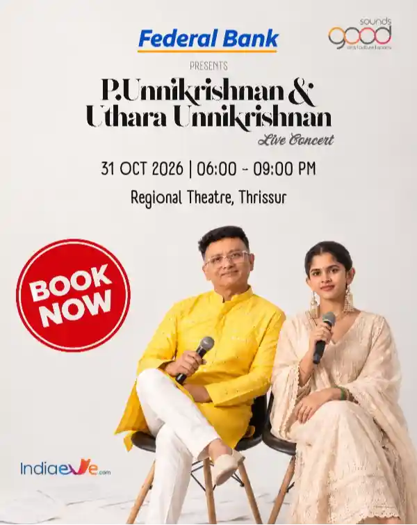 mibile image for P Unnikrishnan and Uthara UnniKrishnan  Live Concert Thrissur