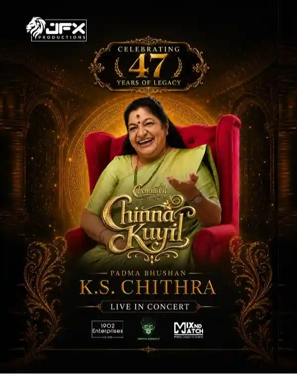mibile image for Chennaiyil Chinna Kuyil - An Evening of Timeless Melodies 