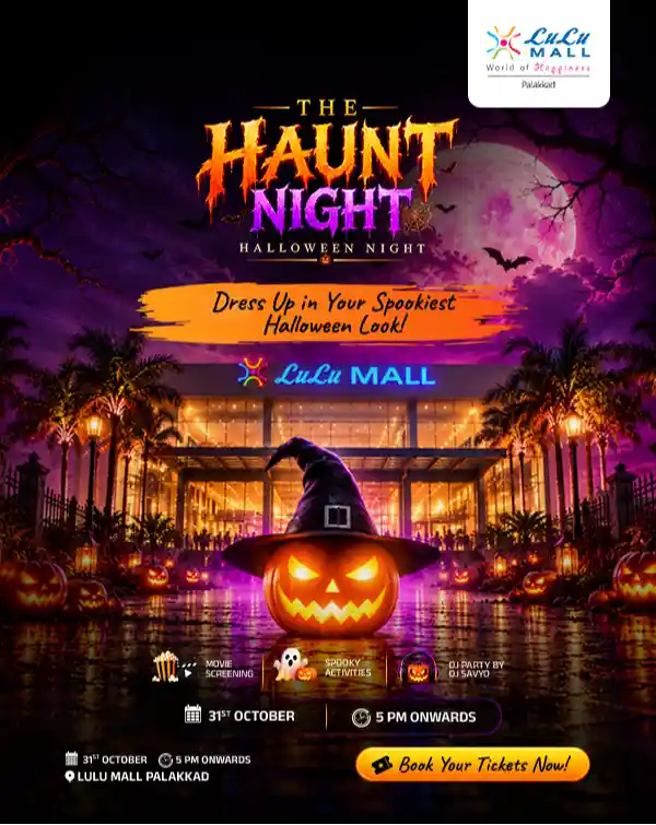 mibile image for Lulu the Haunt Night 2026 Palakkad