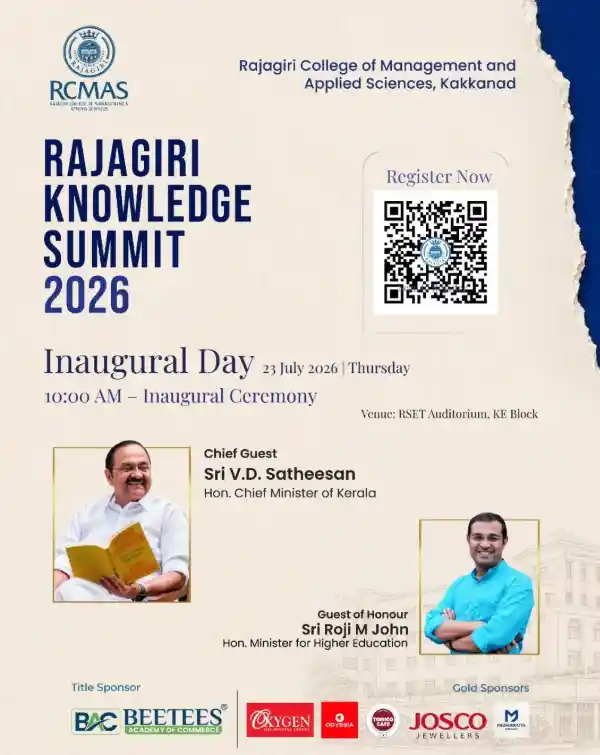 mibile image for The Rajagiri Knowledge Summit (RKS) 2026