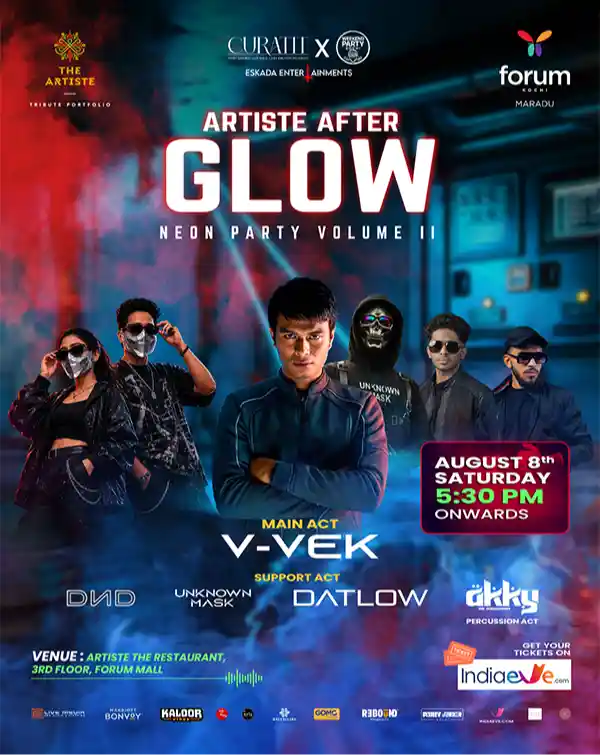 mibile image for Artiste After Glow Neon Party Volume 2
