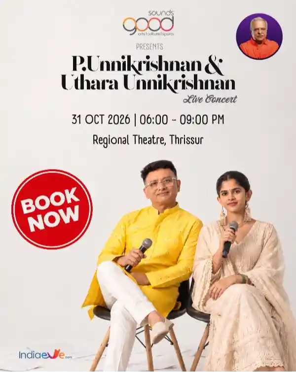 mibile image for P Unnikrishnan and Uthara UnniKrishnan  Live Concert Thrissur