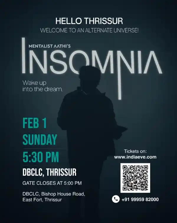 mibile image for MENTALIST AATHI'S INSOMNIA - THRISSUR