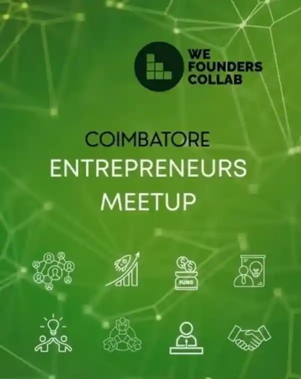 mibile image for The Entrepreneurs Meetup by WeFounders Collab in Coimbatore