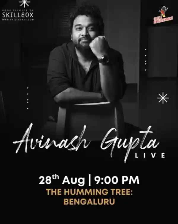 mibile image for Avinash Gupta Live