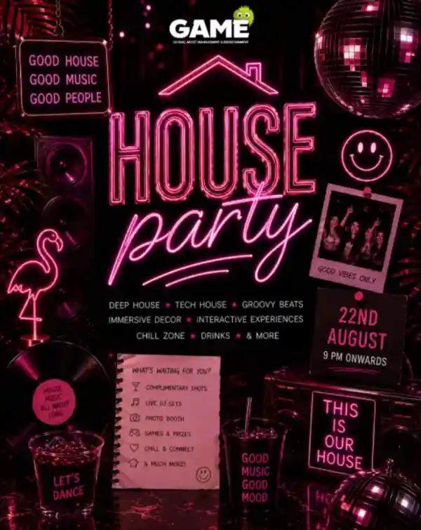 mibile image for We the game house party