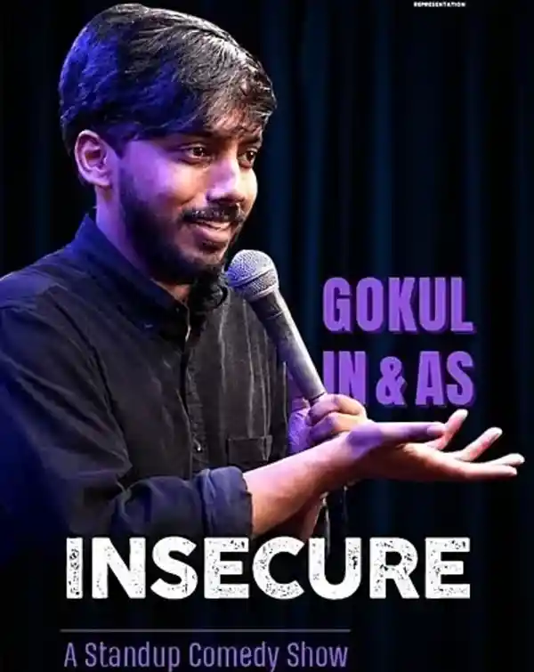 mibile image for Gokul in and as Insecure standup comedy