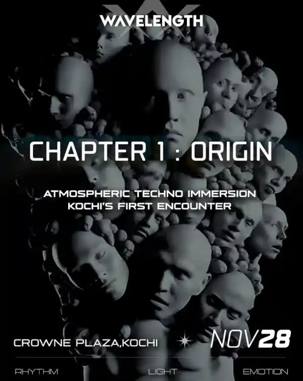 mibile image for Wavelength Chapter 1: Origin | Techno Music Event in Kochi