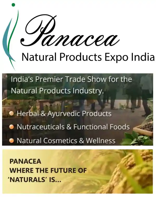 mibile image for Panacea Natural Products Expo India 2026