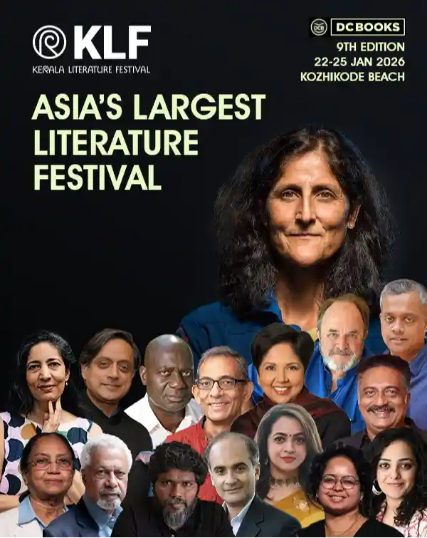 mibile image for Kerala Literature Festival - Delegate Entry