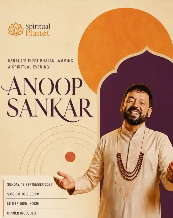 mibile image for Kerala's First Bhajan Jamming and Spiritual Evening with Anoop Sankar