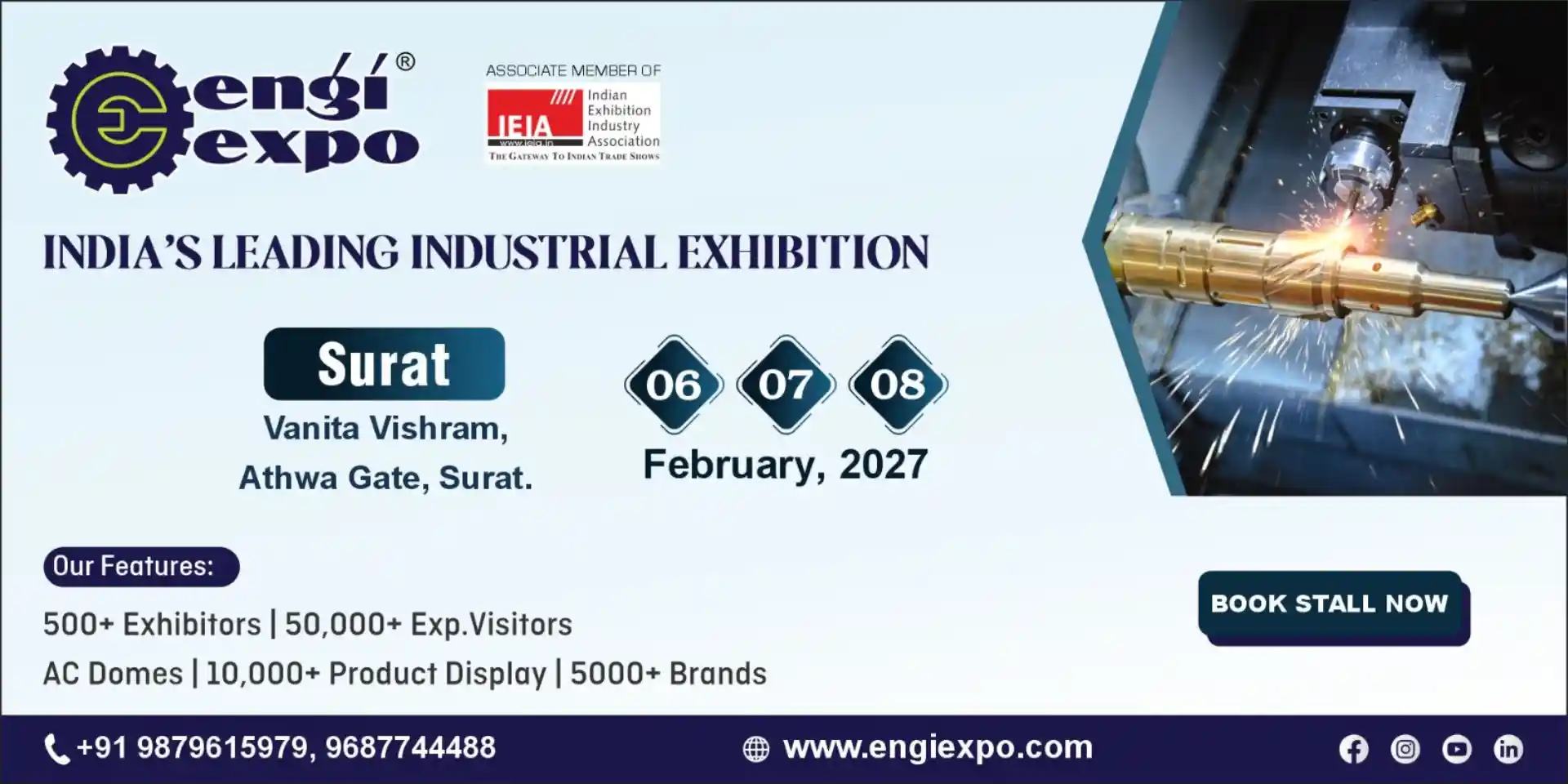 desktop image for 21st Engiexpo Industrial Exhibition Surat 2027