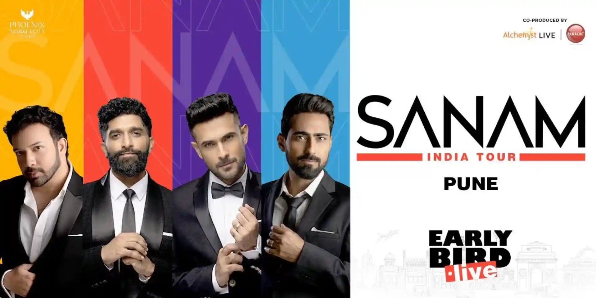 desktop image for SANAM India Tour