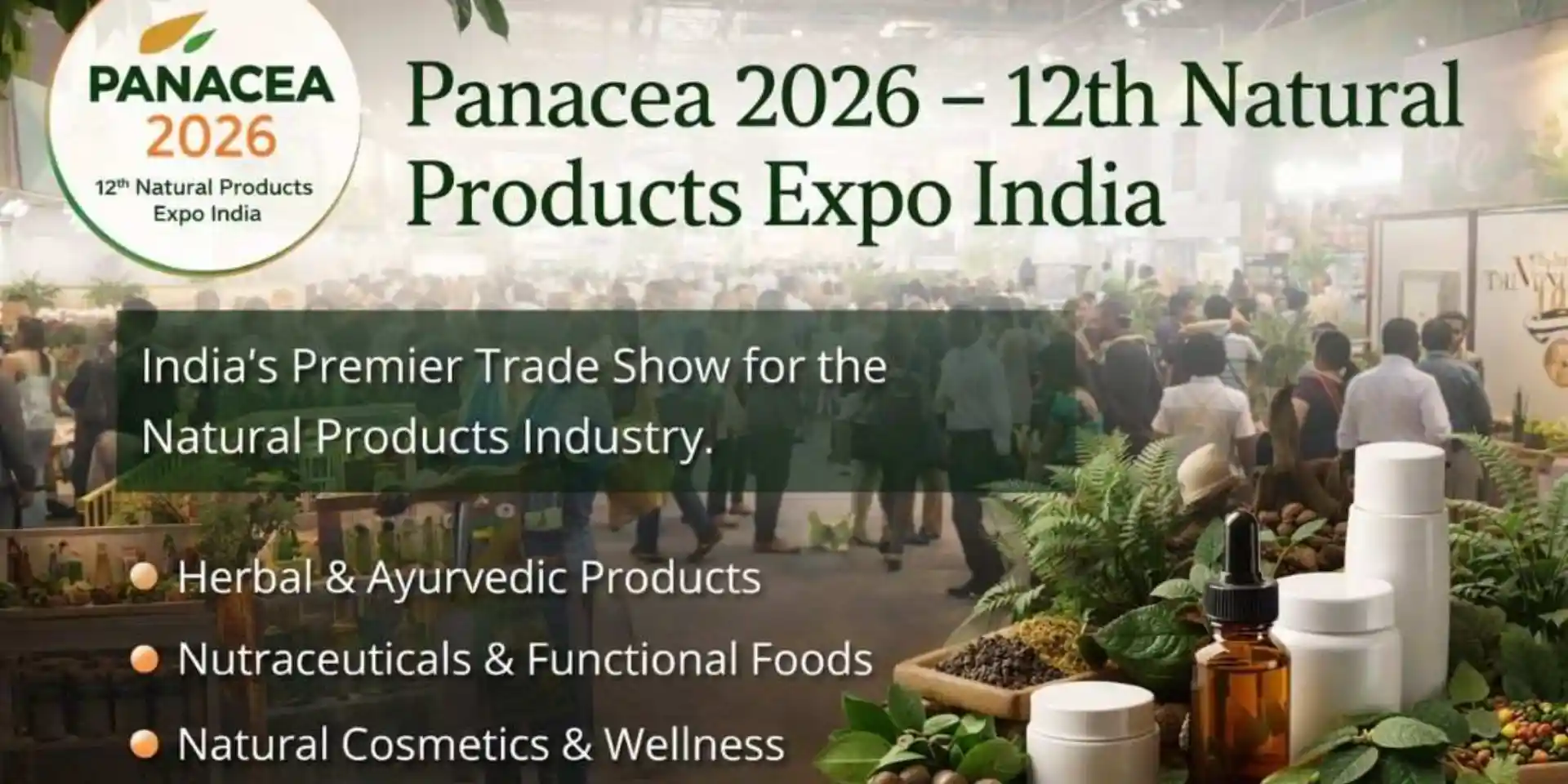 desktop image for Panacea Natural Products Expo India 2026