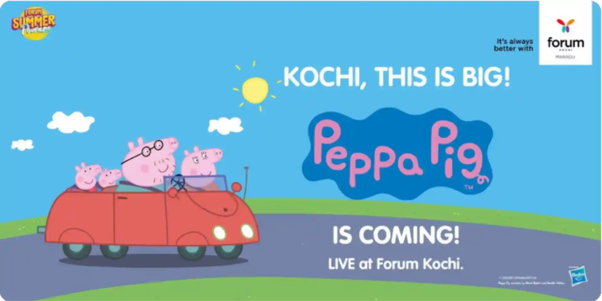 desktop image for Peppa Pig At Forum Kochi