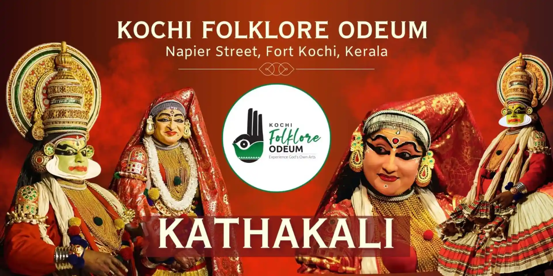 image for KATHAKALI SHOW BY KOCHI FOLKLORE ODEUM
