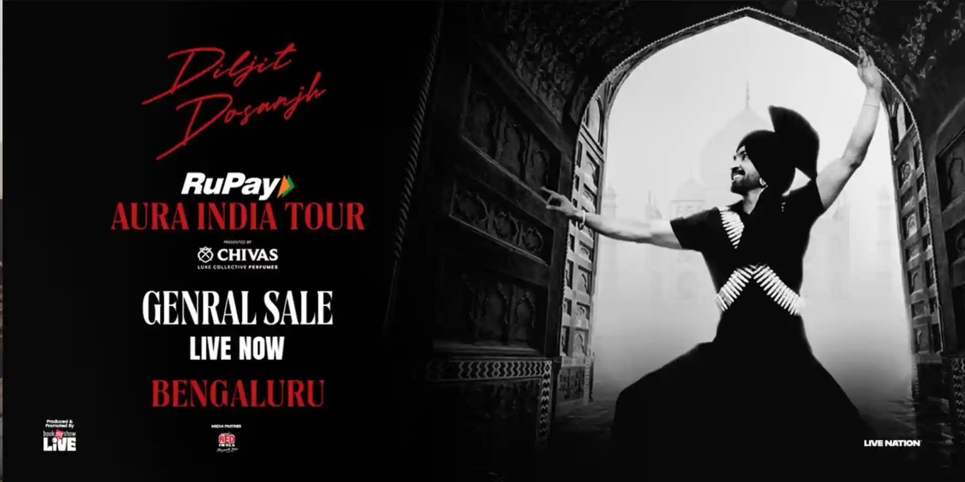 desktop image for The Diljit Dosanjh – RuPay AURA India Tour- Bangalore