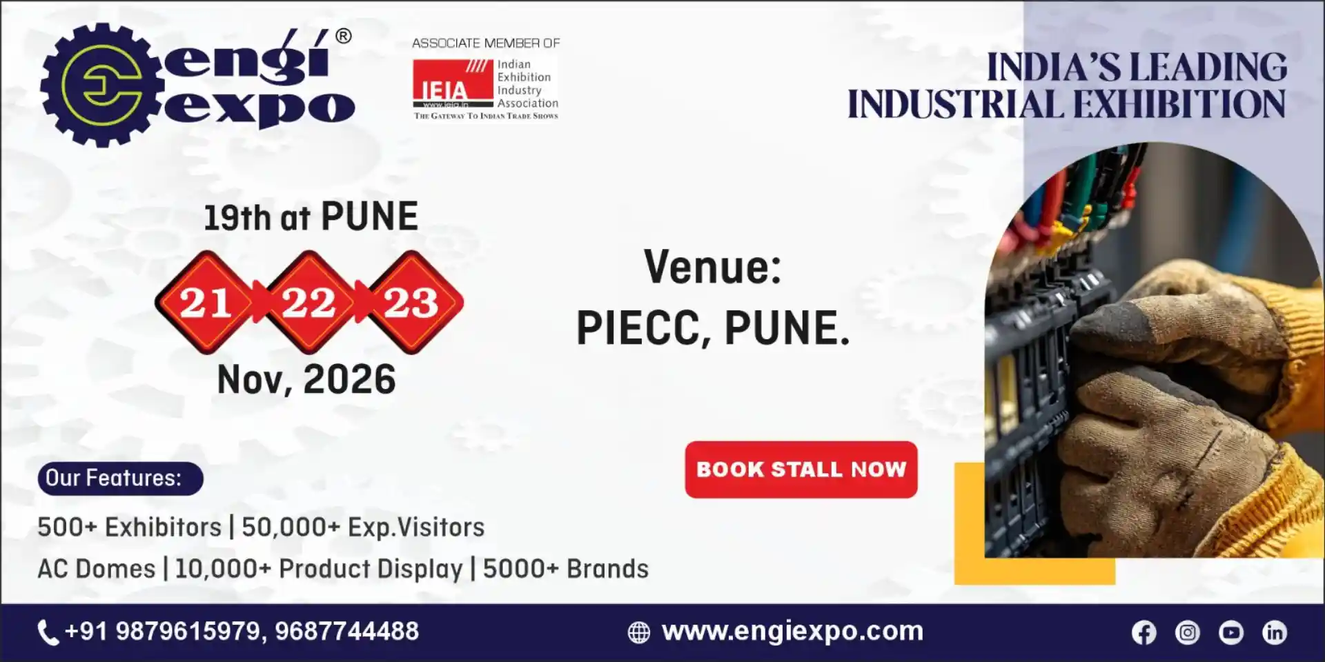 desktop image for 19th Engiexpo Industrial Exhibition Pune 2026