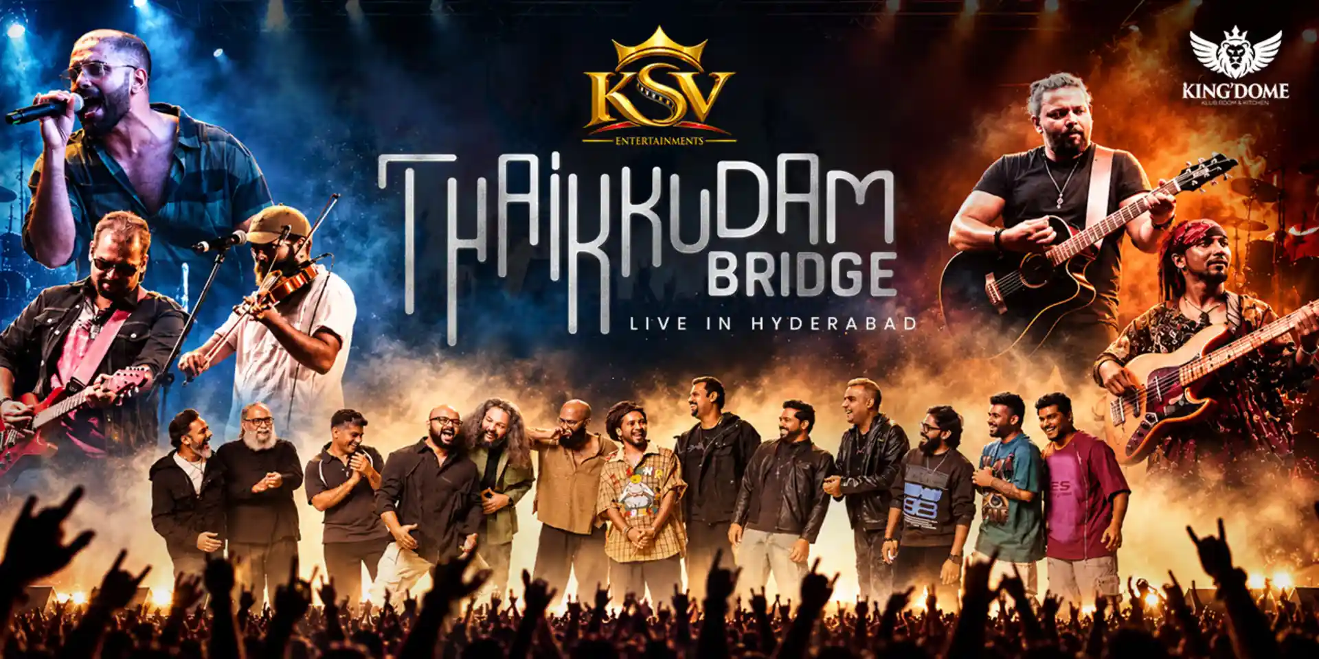 desktop image for Thaikkudam Bridge Live In Hyderabad
