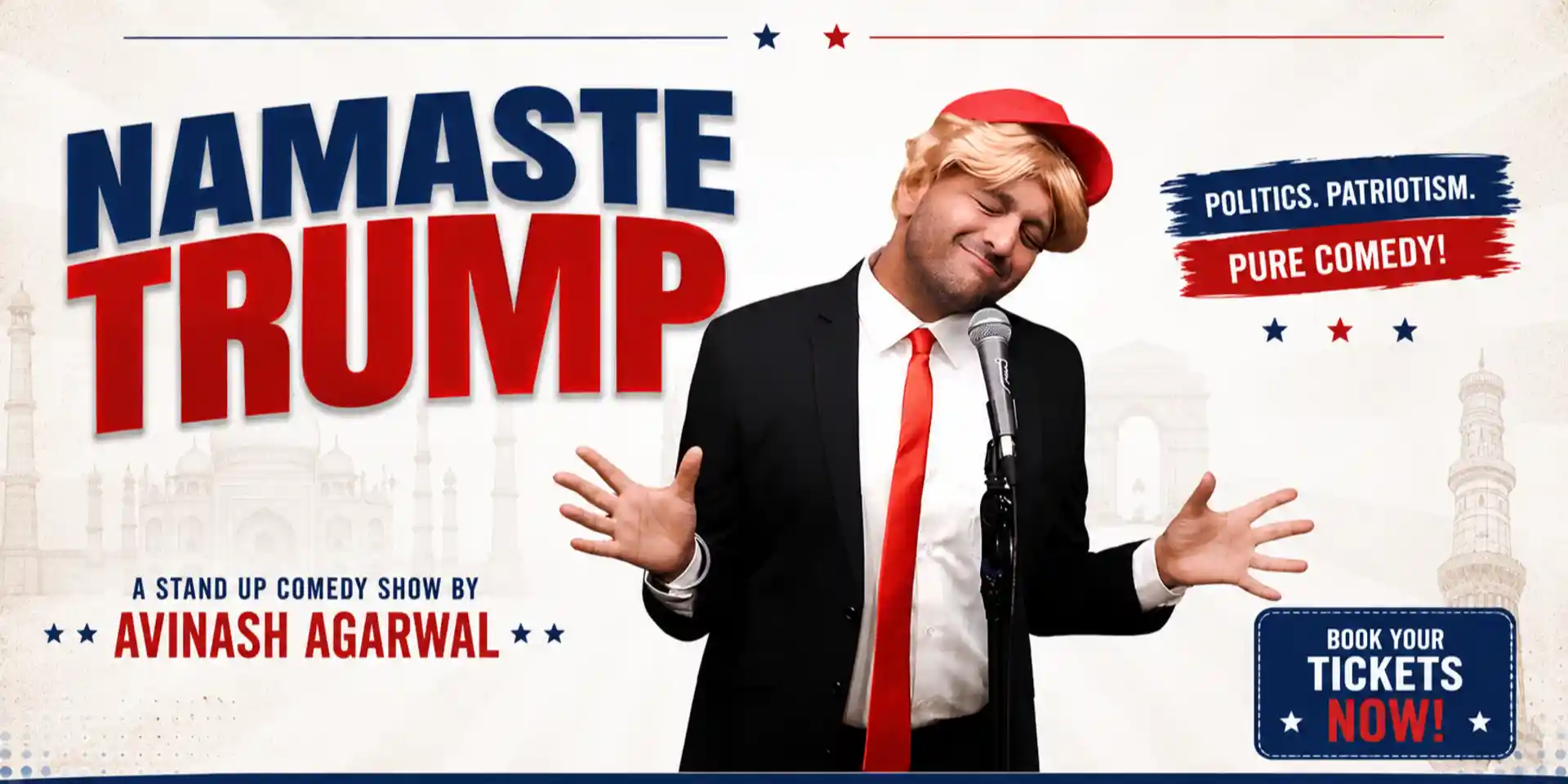 desktop image for Namaste Trump — Stand-up by Avinash Agarwal