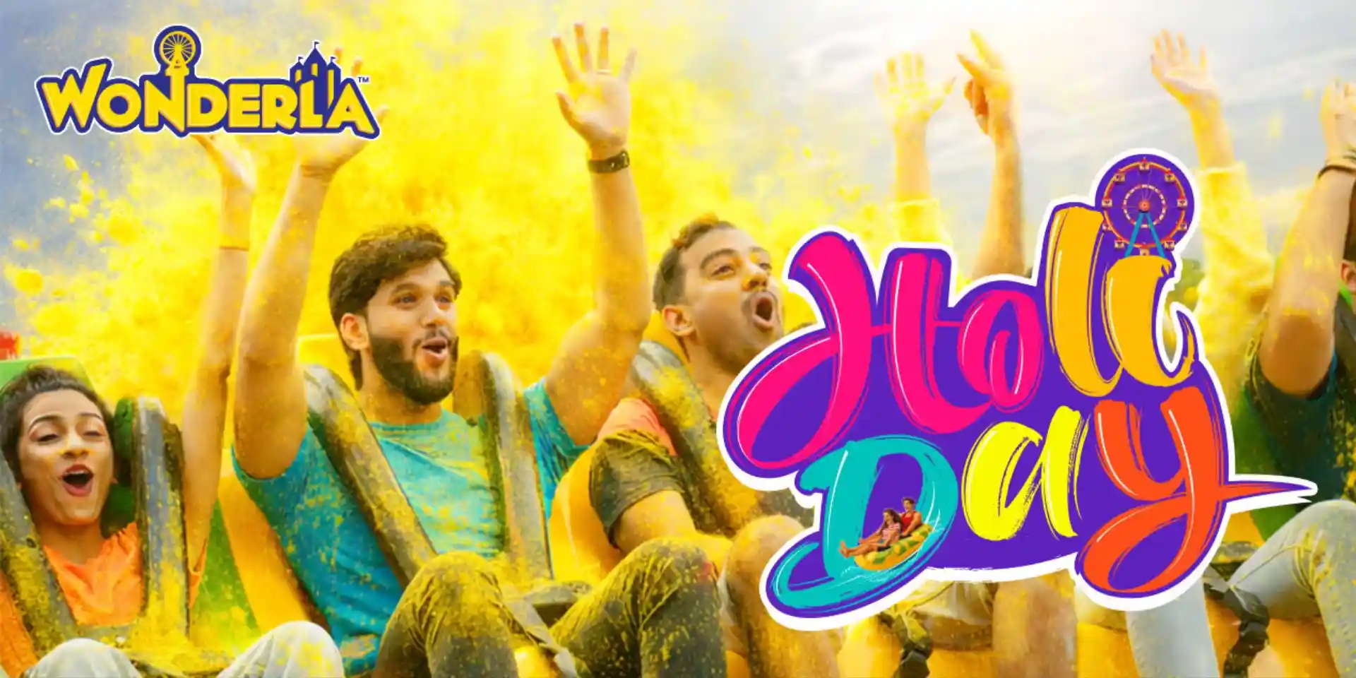 desktop image for Wonderla Kochi-Holi 2026