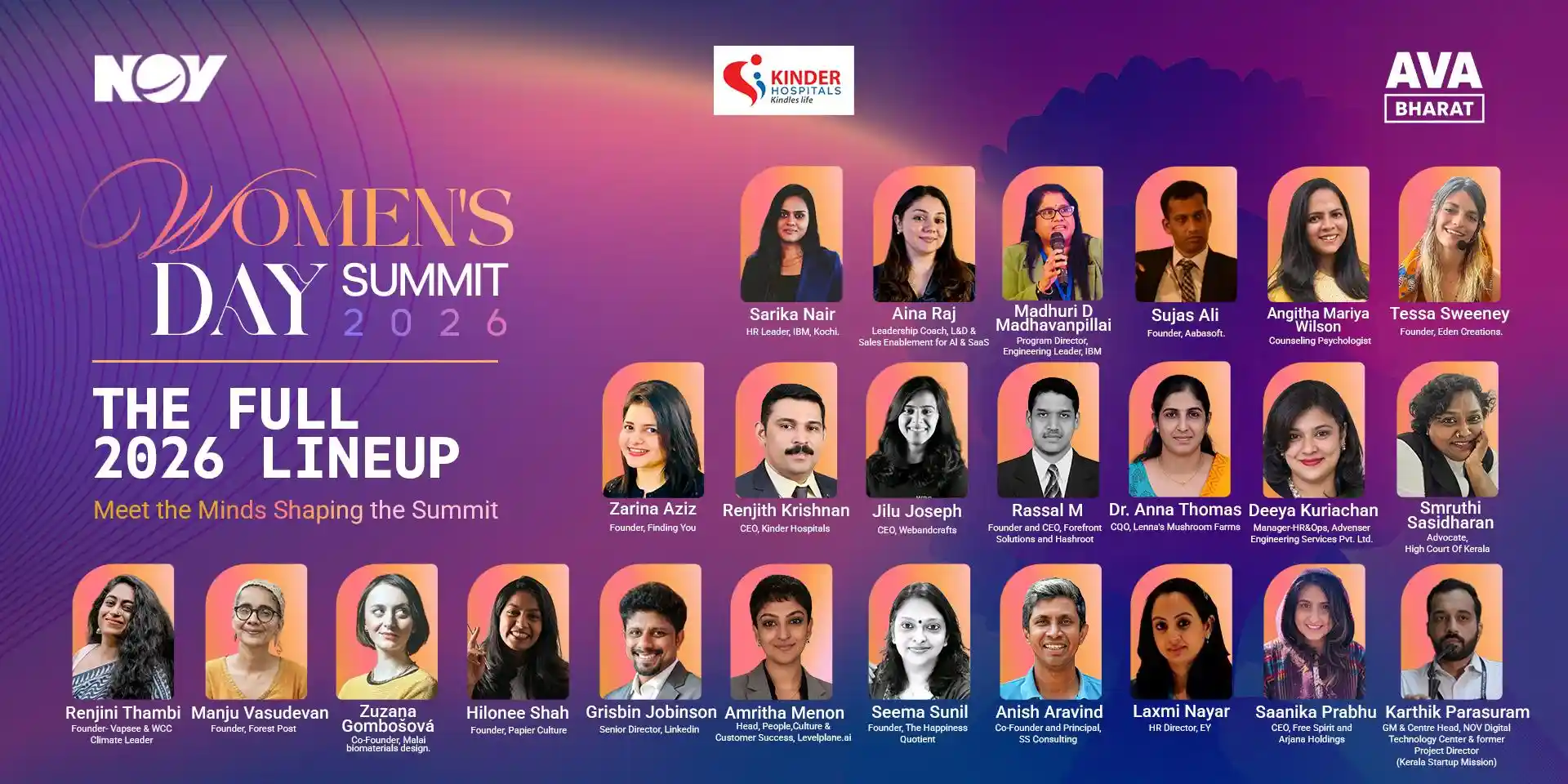 Women’s Day Summit 2026 – Growth Innovation Resilience Leadership