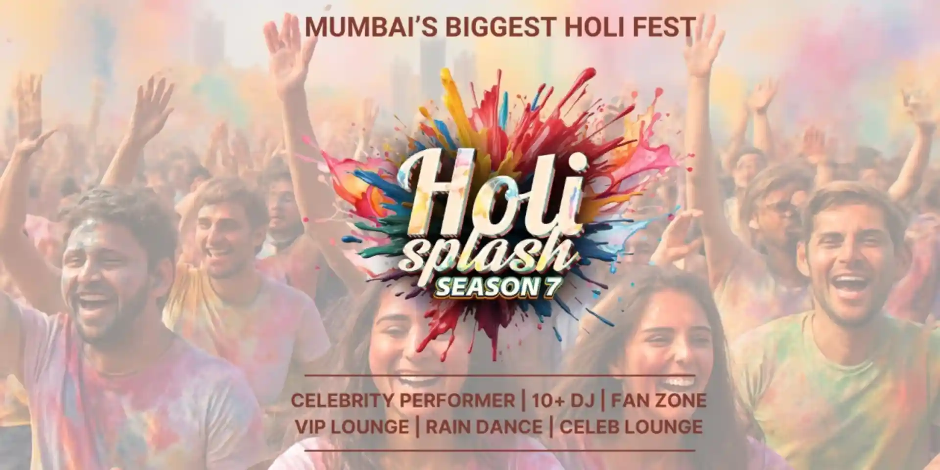 desktop image for Holi Splash 2026