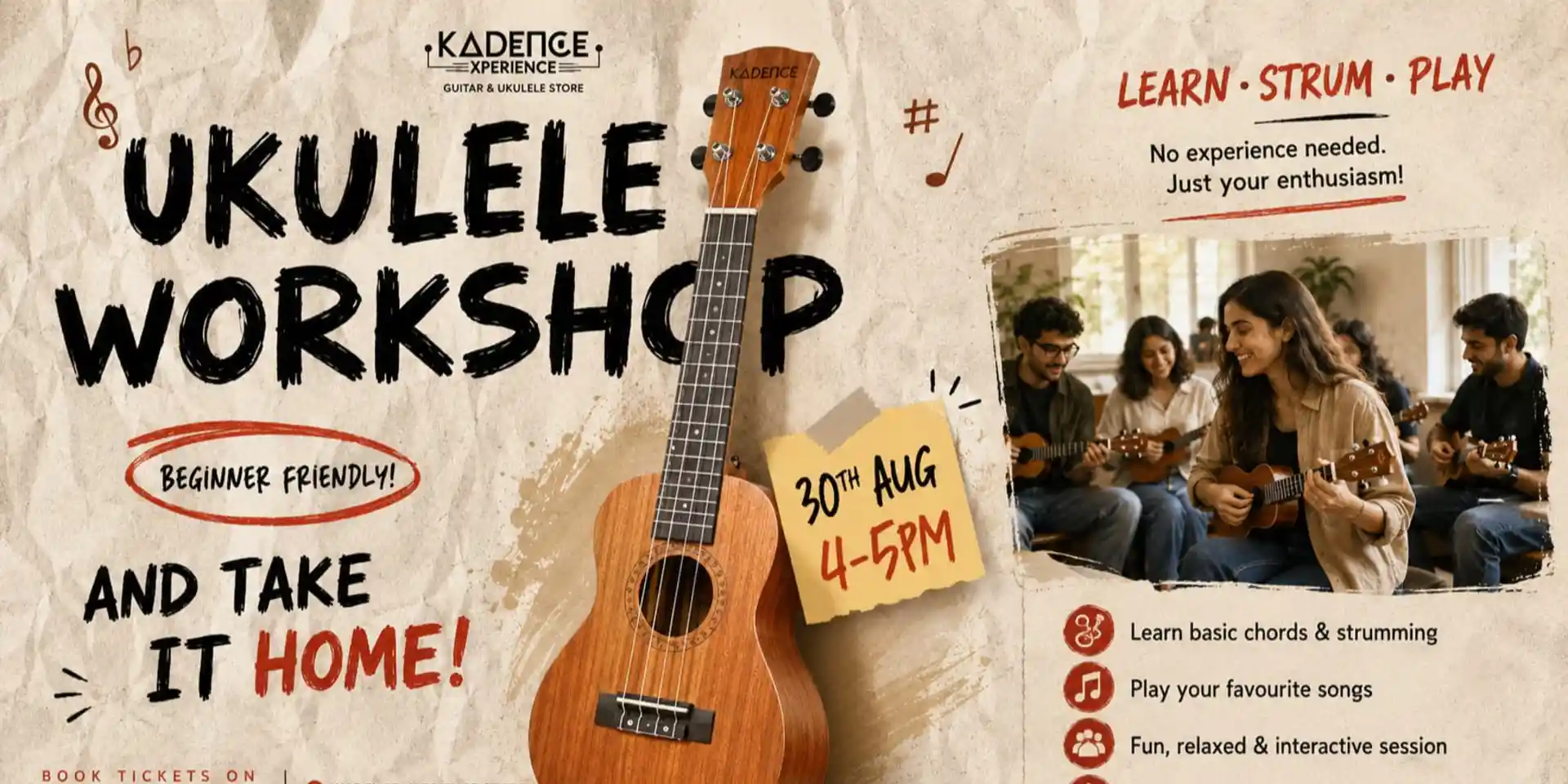 desktop image for Ukelele Workshop by Kadence