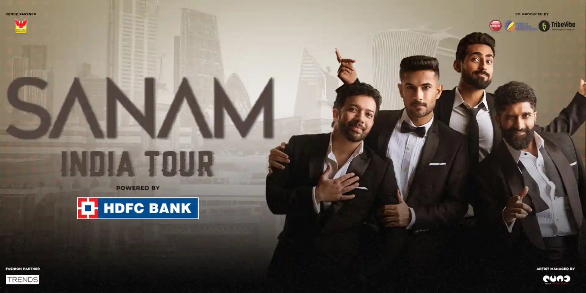 desktop image for SANAM INDIA TOUR