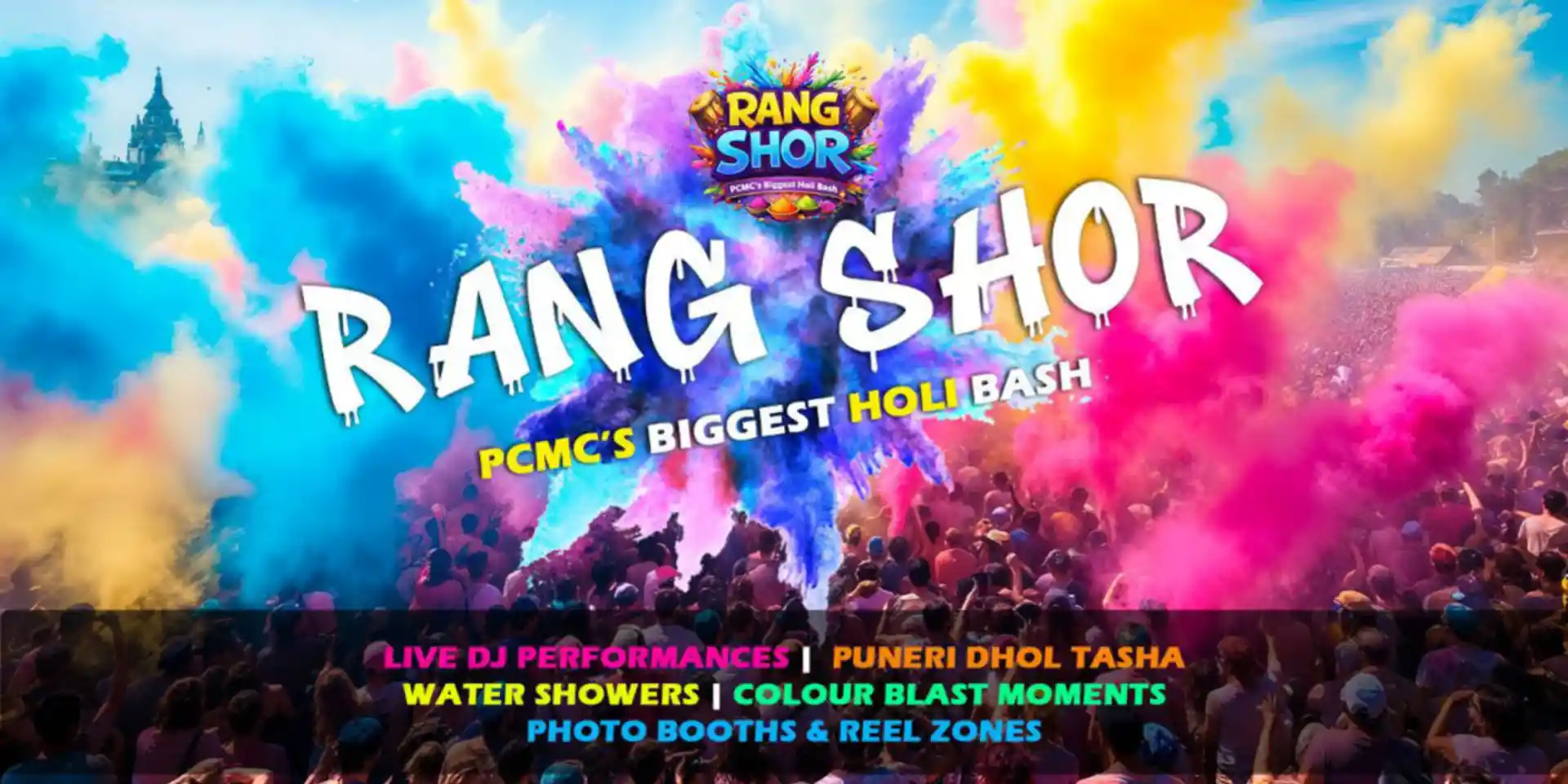 desktop image for Rang Shor - PCMC'S Biggest Holi Bash