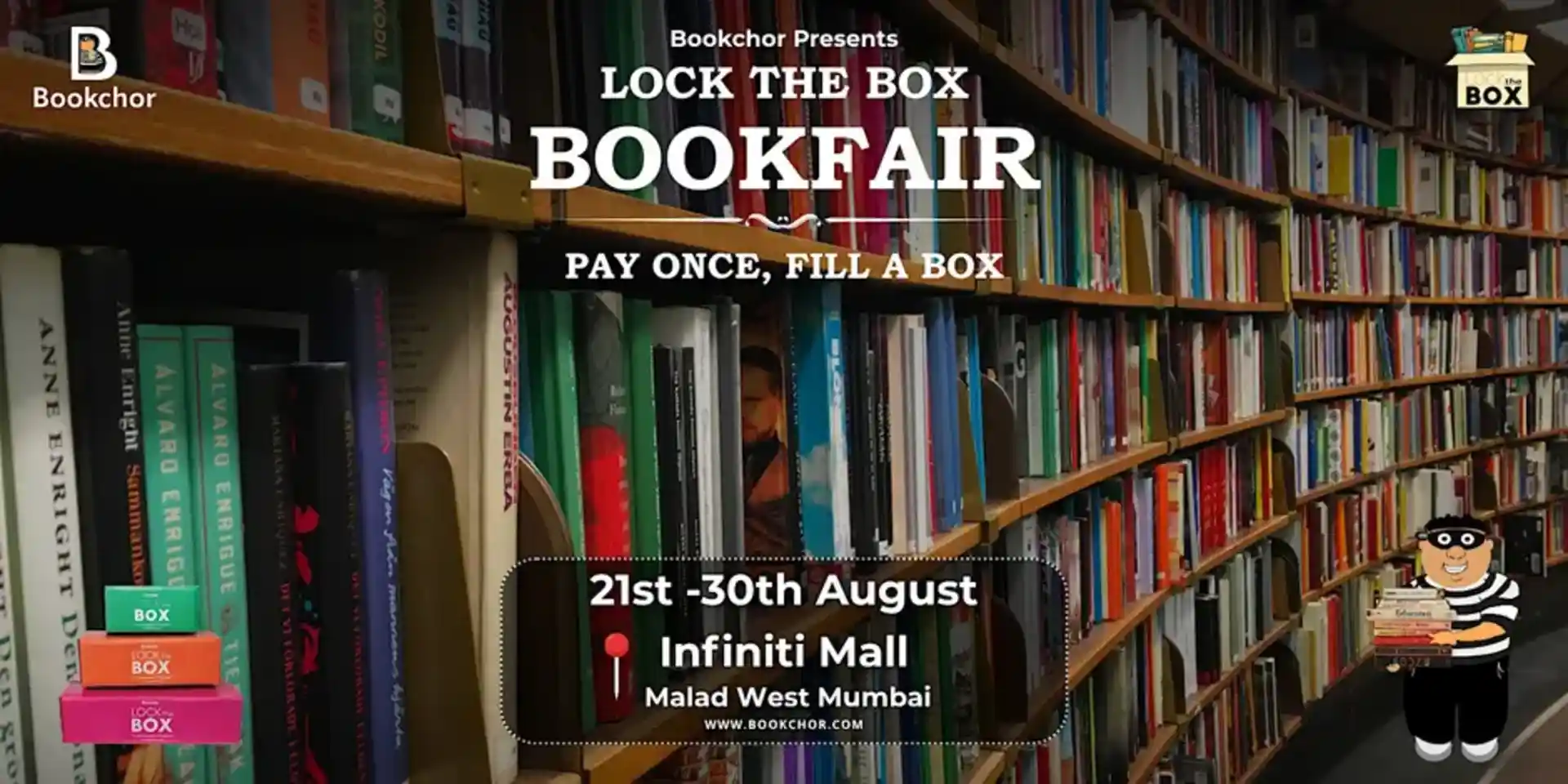 desktop image for Lock The Box Book Fair - Mumbai