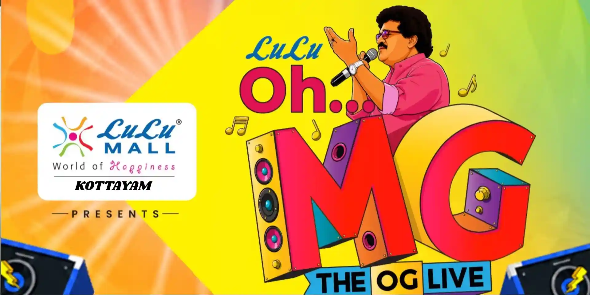 desktop image for "Oh MG – The OG Live" - Kottayam