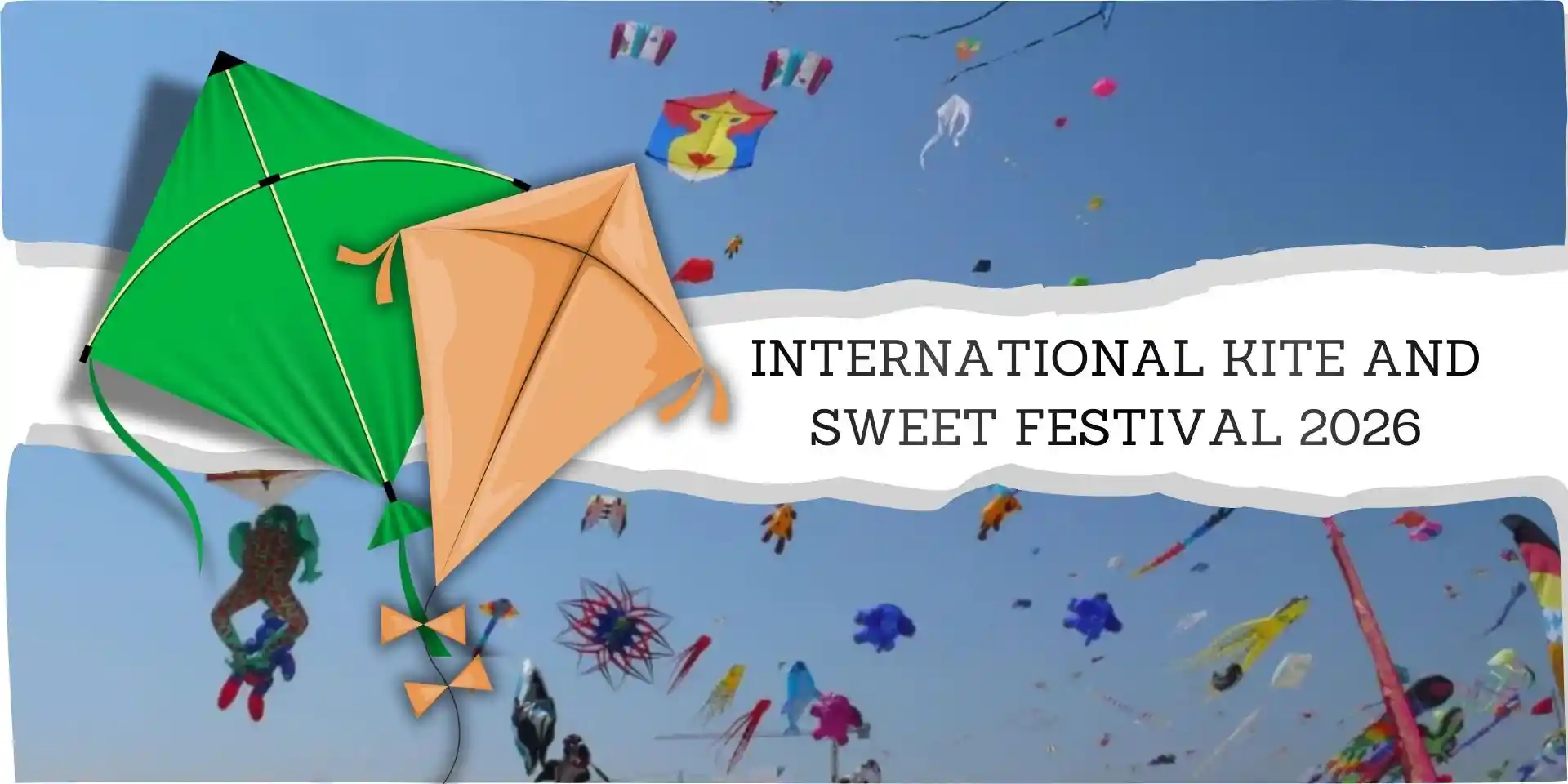 desktop image for International Kite and Sweet Festival 2026