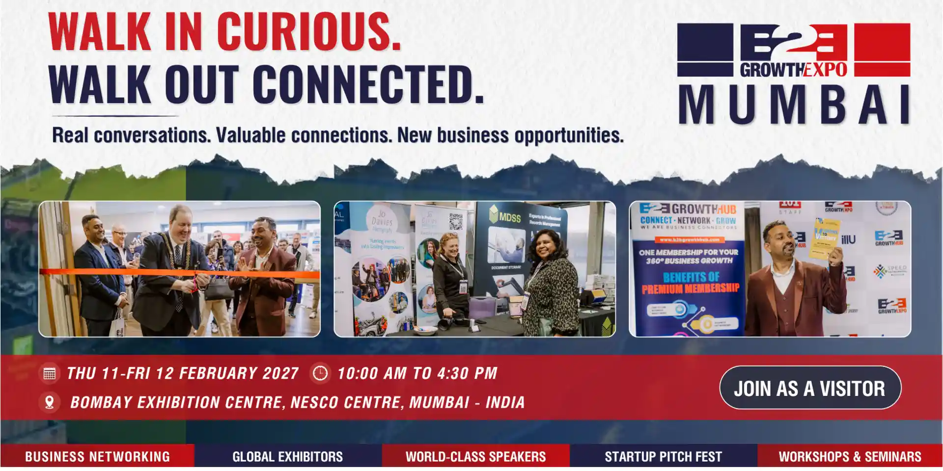 desktop image for Mumbai B2B Growth Expo 2027 | Book Your Visitors Ticket At Premier B2B Show