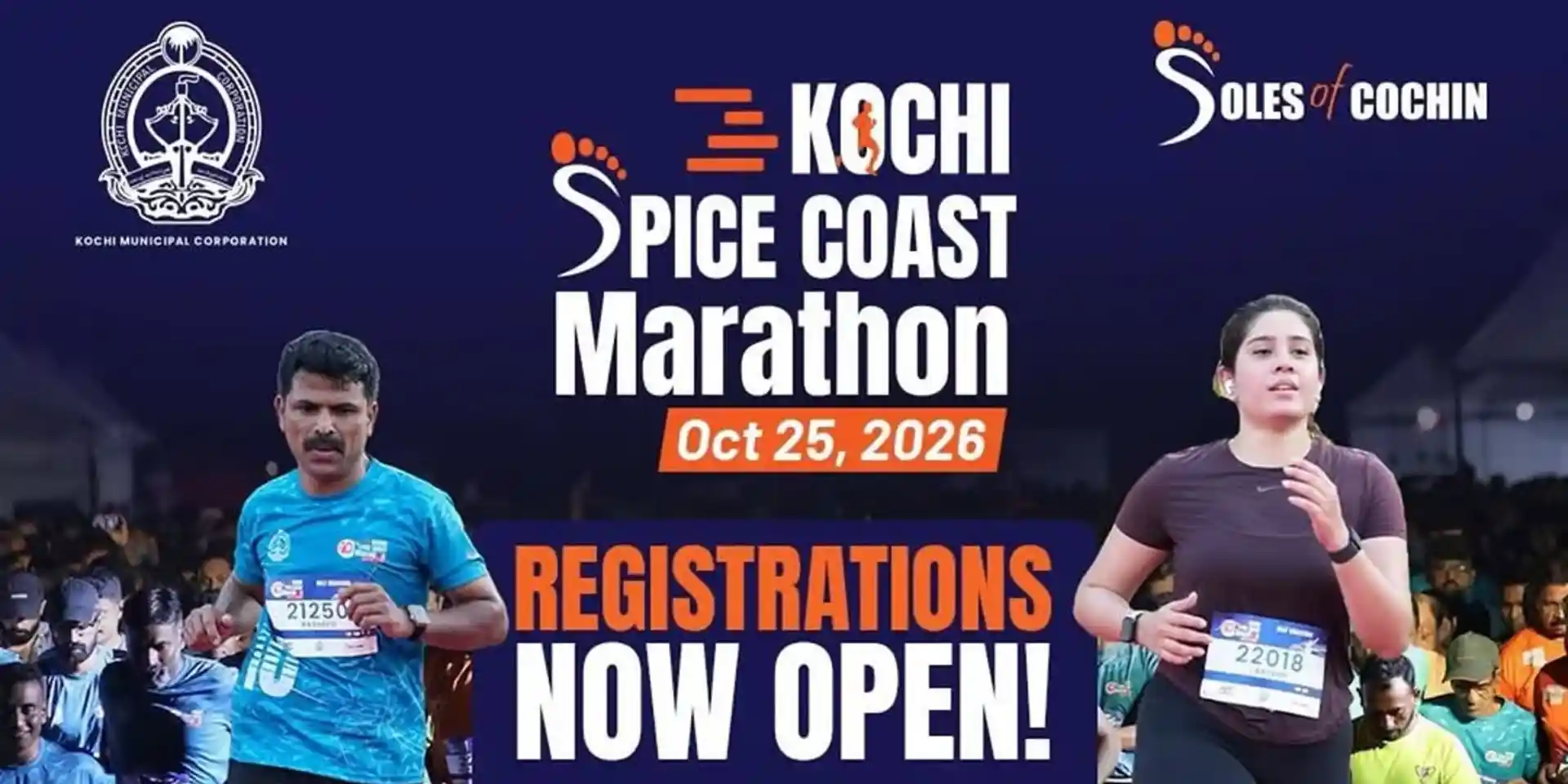 desktop image for Kochi Spice Coast Marathon 2026 - Kochi
