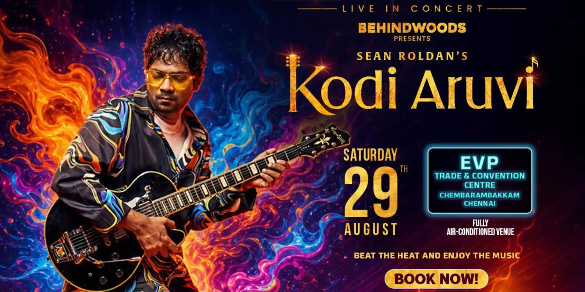 desktop image for Sean Roldan's Kodi Aruvi – Live in Concert
