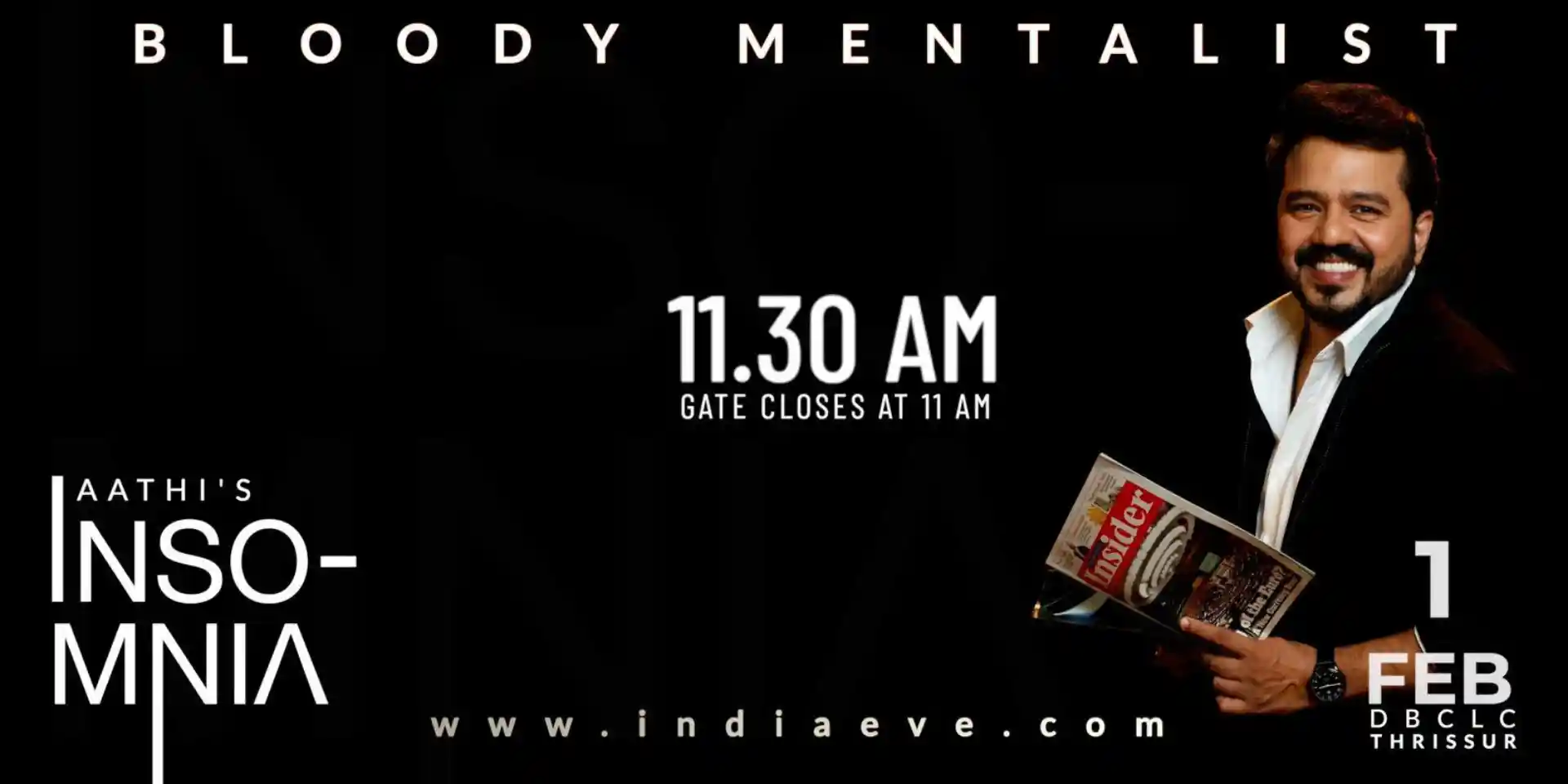 image for MENTALIST AATHI'S INSOMNIA - THRISSUR