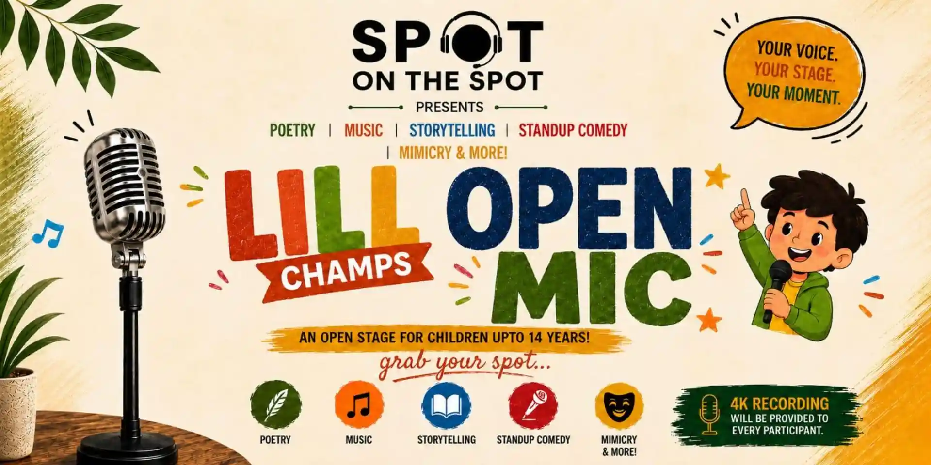 desktop image for Lill Champs Open Mic