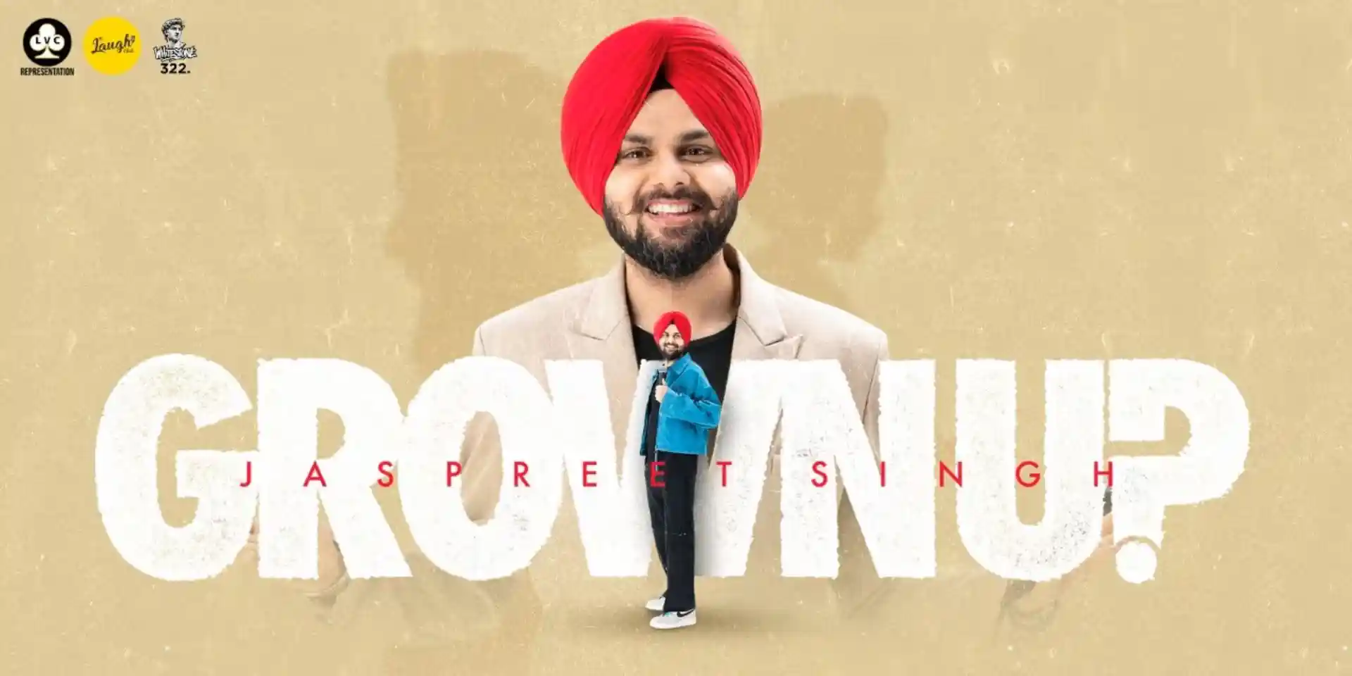 desktop image for Grown Up – Stand-Up Comedy Show by Jaspreet Singh