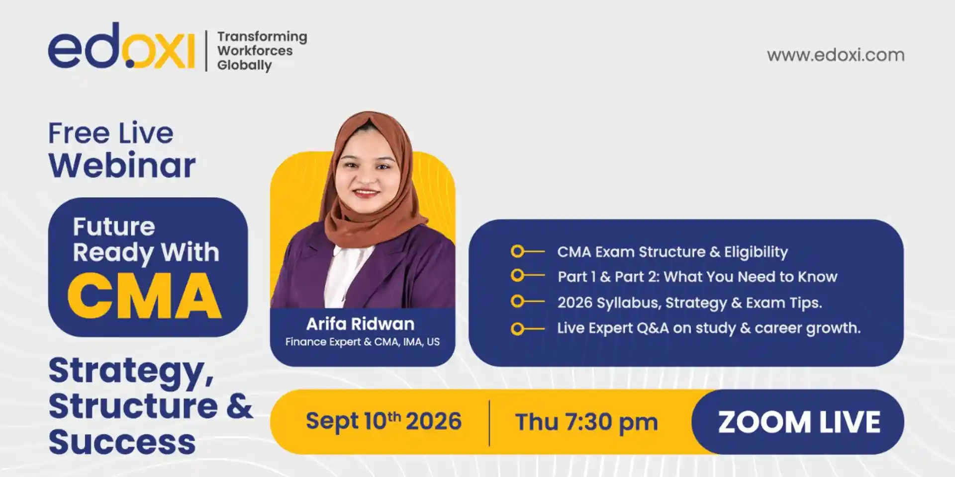 desktop image for Free Live CMA Webinar – Future Ready with CMA