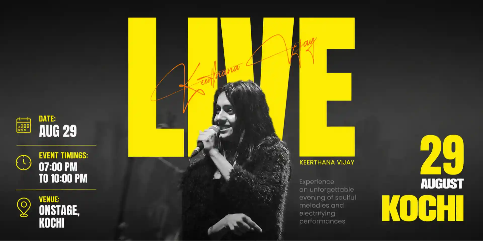 desktop image for Keerthana Vijay Live In Kochi