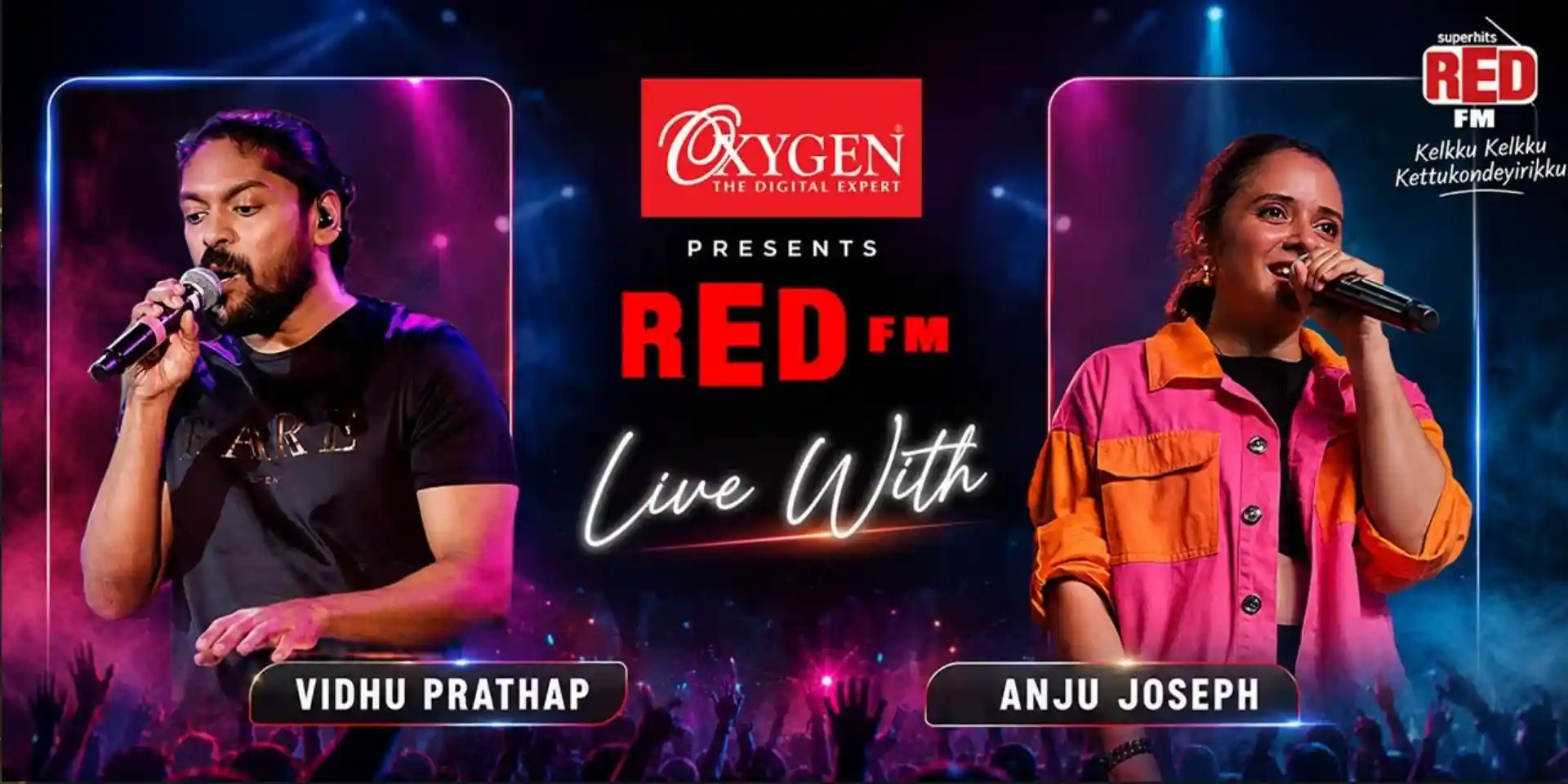 desktop image for RED FM Live with Vidhu Prathap and Anju Joseph