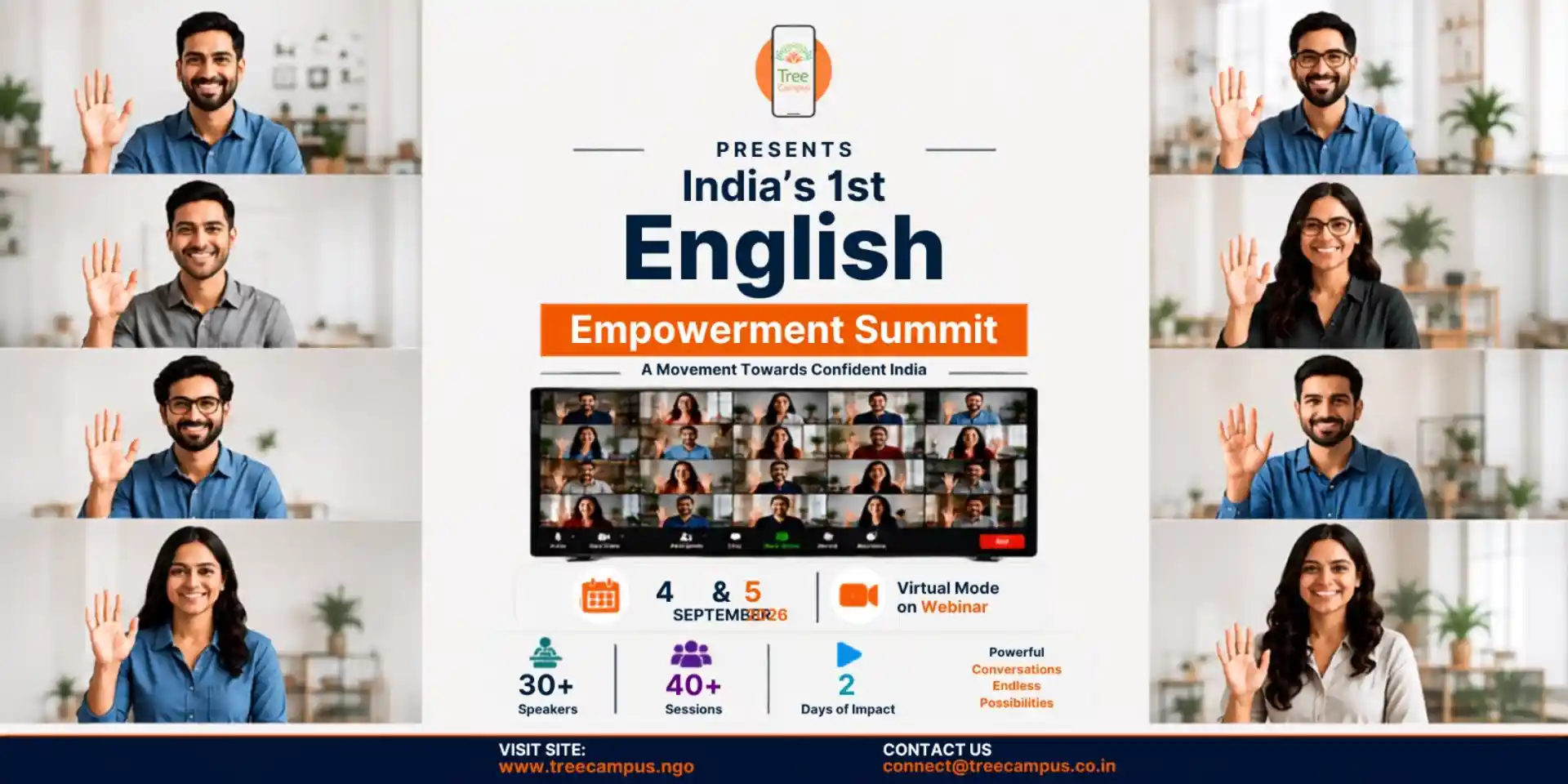 desktop image for India’s 1st Largest English Empowerment Summit