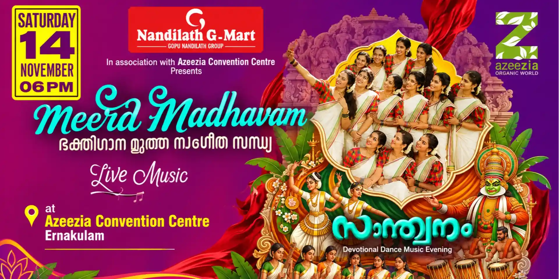 image for Meera Madhavam – Devotional Music Concert in Kochi